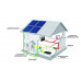Сетевая солнечная электростанция 2,25 кВт (12000 Вт∙ч/сутки)